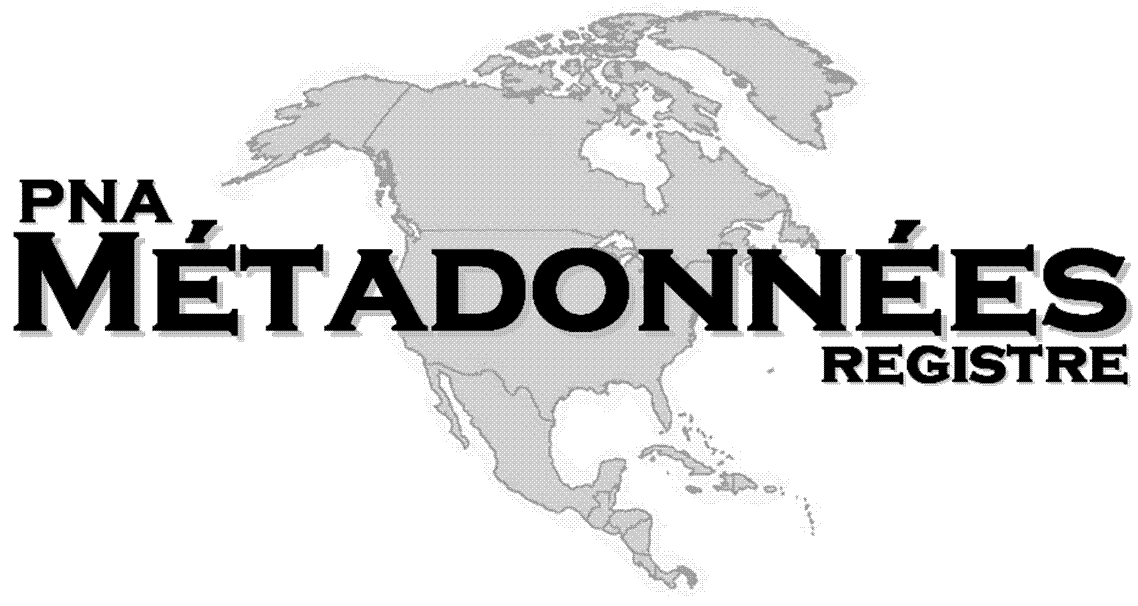 PNA - Registre de M&eacute;tadonn&eacute;es